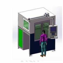 Laser Cleaning Machine, 1000W, Prismatic Cells