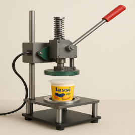 Lassi Cup Sealing Equipment