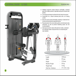 Gym Lateral Raise Machine
