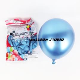 Latex Chrome Birthday Balloon Pack