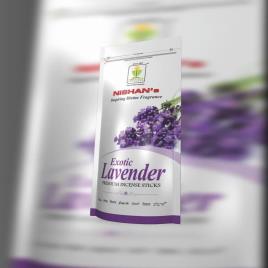 Lavender Scent Bamboo Agarbatti