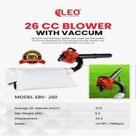 26cc 2-Stroke Petrol Blower & Vacuum
