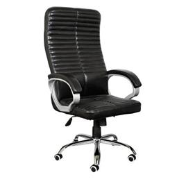 Black Leather High Back Revolving Chair