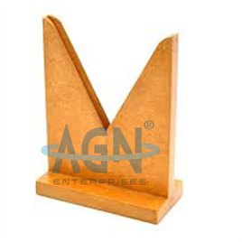 Lens Holder, V-Shaped Wooden