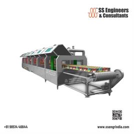 Liquid Nitrogen Tunnel Freezer Machine