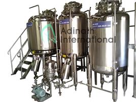 Customized Liquid Oral Manufacturing Machine