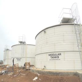 Circular Steel Liquid Storage Tanks