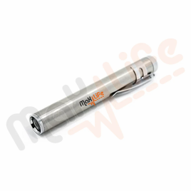 MAX-LIFE Pen Torch, Lithium Ion, Cool White, Steel
