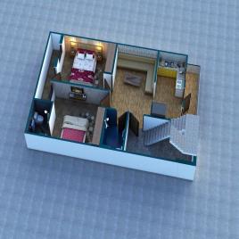 Living Room Interior 3D Design Service