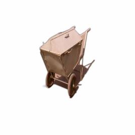 Covered Loading Wheelbarrow, 50-100kg Capacity