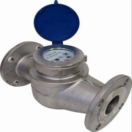 Local Stainless Steel Water Meter Flanged End, Size: 0.5 - 2 Inch, Model: Std