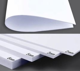 White PVC Foam Advertising Sheet