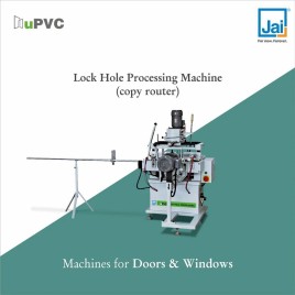 UPVC Lock Hole Milling Machine