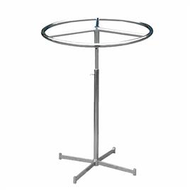 Routable Round Garment Clothing Rack