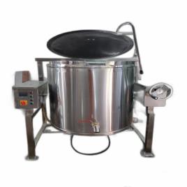 LPG Electric Tilting Bulk Cooker Machine