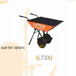 Liftile LT3X Hand Wheelbarrow, 150kg Load Capacity