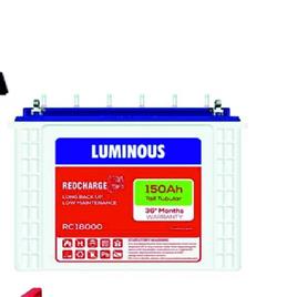 Luminous 150Ah Tubular UPS Battery