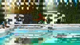 LYXAR Cast Iron Pool Heater