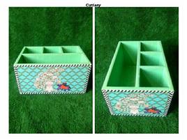 Mughal Print Wooden Holder for Home