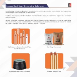 Maintenance Free GI Earthing System