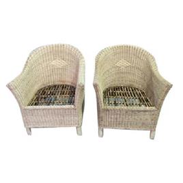 Malaysian Cane 2-Seater Sofa