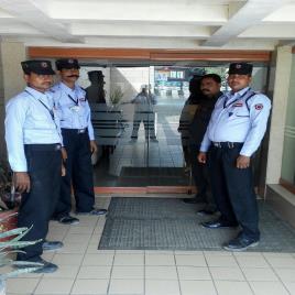 Male Corporate Security Personnel