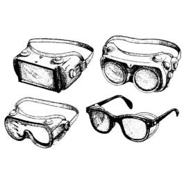 Male Welding Safety Glasses