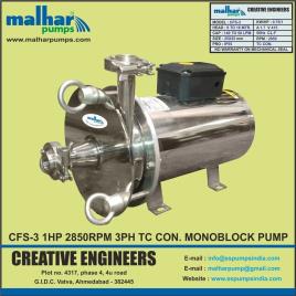 Malhar Milk Transfer Pump CFS