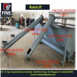 Manganese Steel Drag Pipe Screw Conveyor, 800 Kg Capacity, 440V