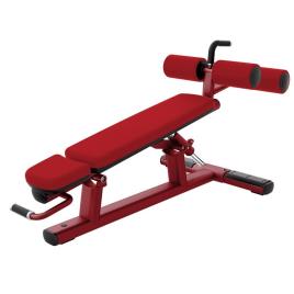 Manual Iron Decline Abdominal Bench