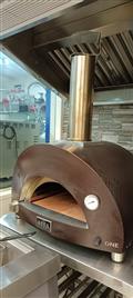 Manual Gas Fired Pizza Oven 100-500 Kg