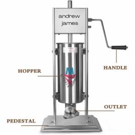 Manual Sausage Stuffing Machine, 5L