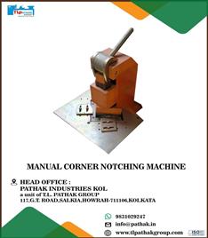 Manual Corner Notcher for Sheet Metal