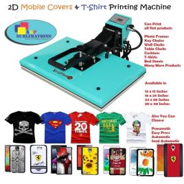 2D Manual Mobile Cover Press