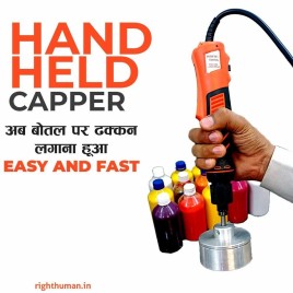 Semi-Automatic Plastic Bottle Capping Machine