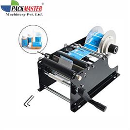 Manual Round Bottle Sticker Labeler