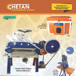 Manual Notebook Making Machine