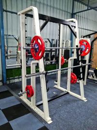 Manual Smith Machine Squat Rack