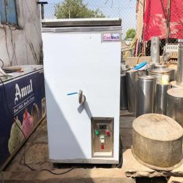 Manual Stainless Steel Ice Cream Ageing Vat Equipment