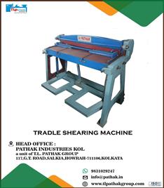 Manual Treadle Sheet Shearing Machine