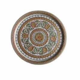 Multicolor Marble Pooja Plate