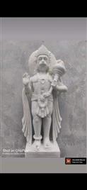 Marble Hanuman Sculpture