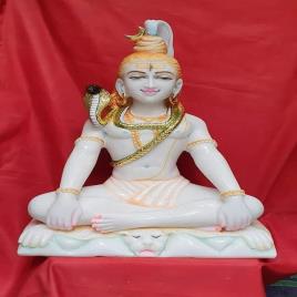 Marble Lord Shiva Statue