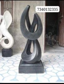 Marble Sculpture, Decorative, 20 Inch Height