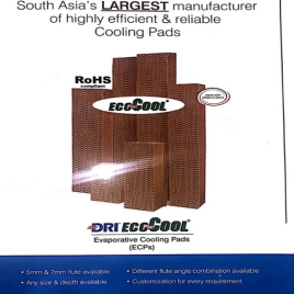 Material: Cellulose Dri Ecocool Cooling Pads