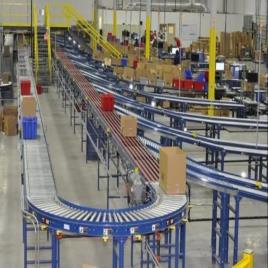 Roller Material Handling Conveyor, 30 feet