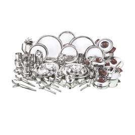Stainless Steel 24-Piece Dinnerware