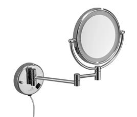 Matt Glass Hotel Magnifying Mirror