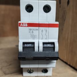 ABB 2 Pole MCB 6A