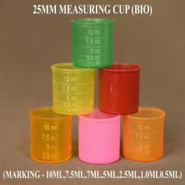 Polypropylene Measuring Cup, 2.5 ml